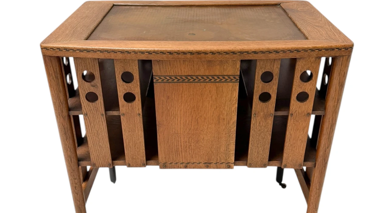 Vienna Secession Cabinet with Small Door, 1900s